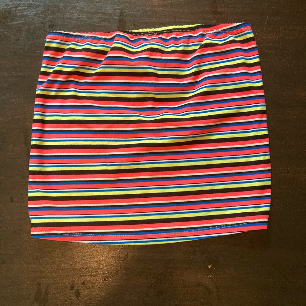Rue21 stripped tube top.